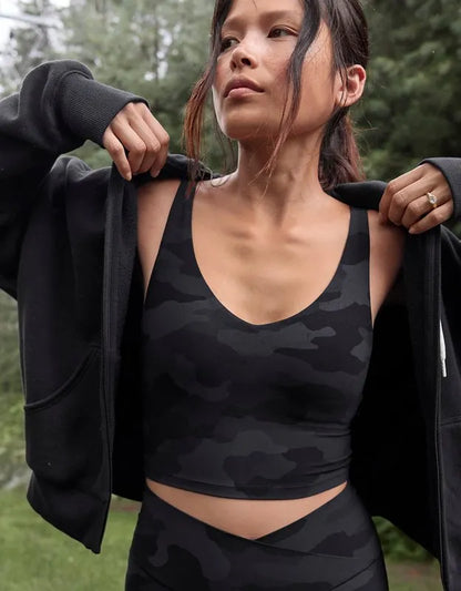 OFFLINE By Aerie Real Me Low Key Longline Sports Bra