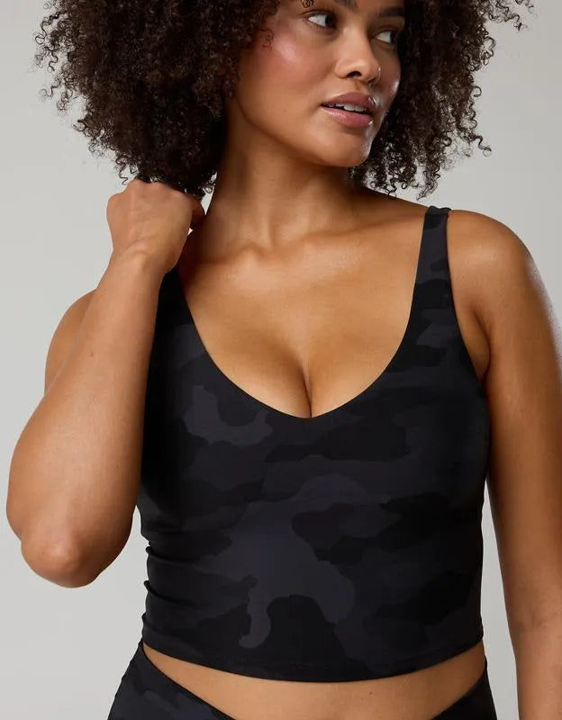 OFFLINE By Aerie Real Me Low Key Longline Sports Bra