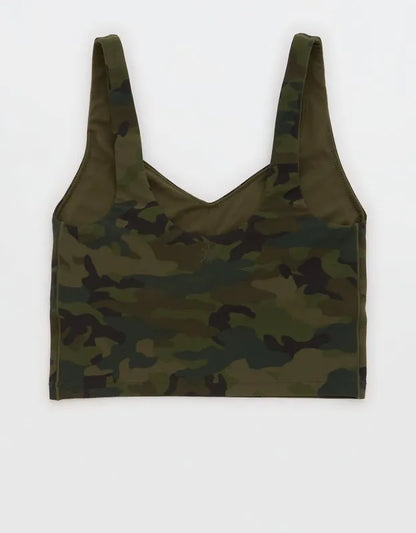 OFFLINE By Aerie Real Me Low Key Longline Sports Bra
