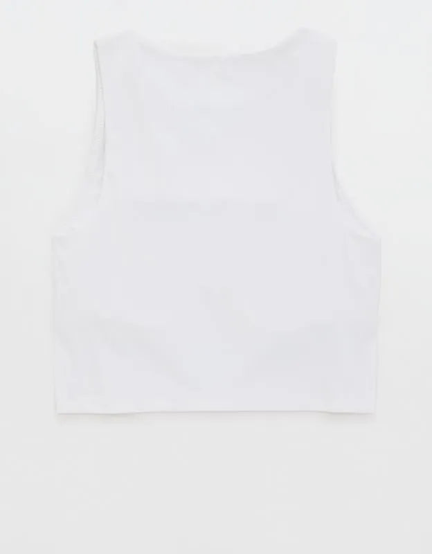 OFFLINE By Aerie Real Me XTRA High Neck Longline Sports Bra