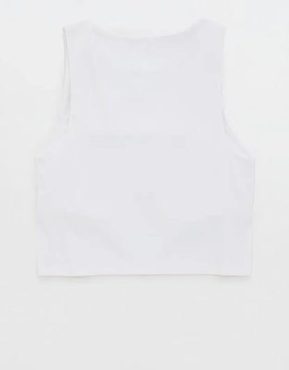 OFFLINE By Aerie Real Me XTRA High Neck Longline Sports Bra