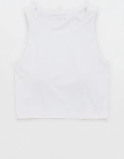 OFFLINE By Aerie Real Me XTRA High Neck Longline Sports Bra