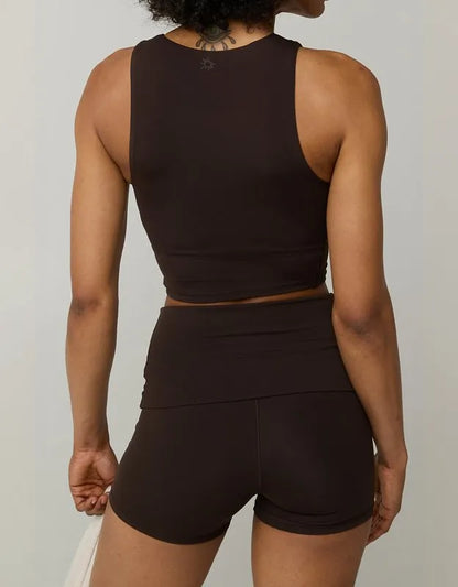 OFFLINE By Aerie Real Me XTRA High Neck Longline Sports Bra