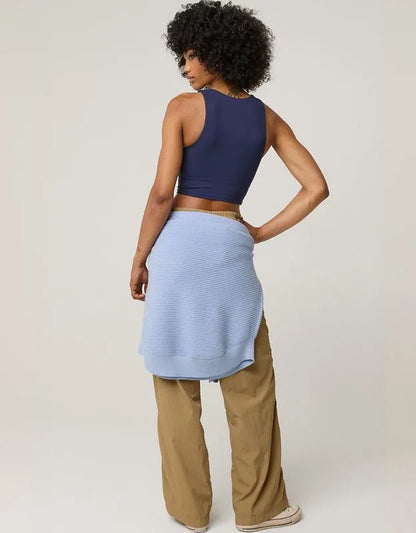 OFFLINE By Aerie Real Me XTRA High Neck Longline Sports Bra