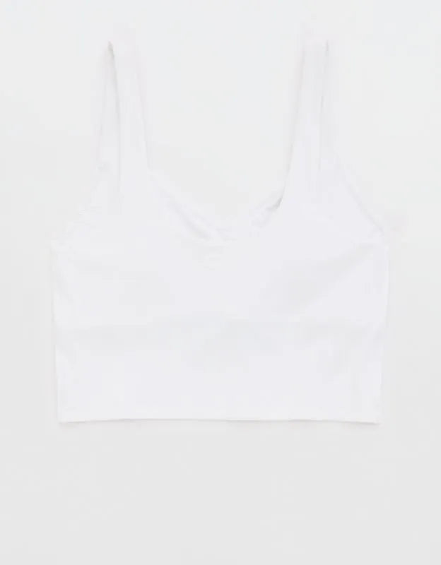 OFFLINE By Aerie Real Me Low Key Longline Sports Bra