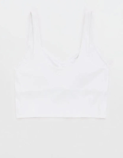 OFFLINE By Aerie Real Me Low Key Longline Sports Bra