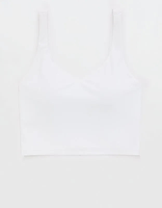 OFFLINE By Aerie Real Me Low Key Longline Sports Bra