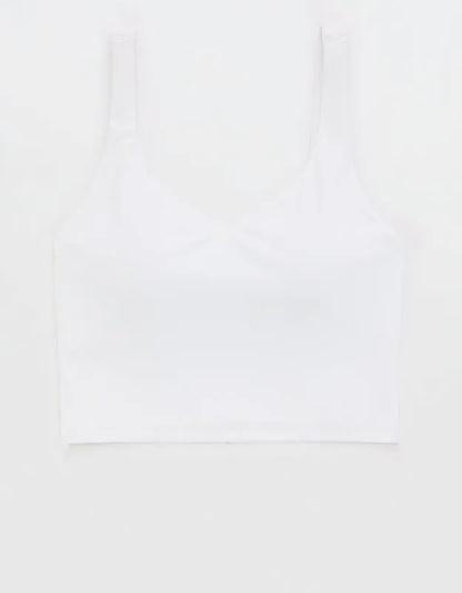 OFFLINE By Aerie Real Me Low Key Longline Sports Bra