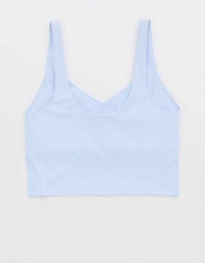 OFFLINE By Aerie Real Me Low Key Longline Sports Bra