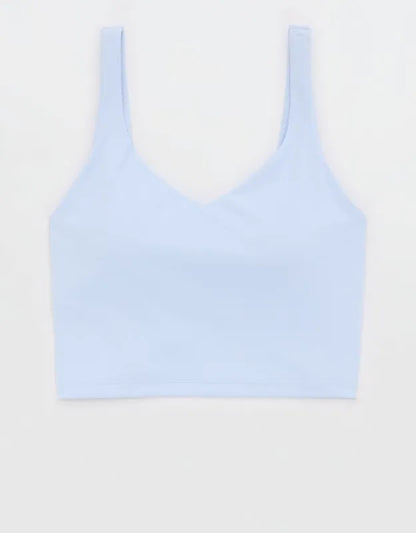 OFFLINE By Aerie Real Me Low Key Longline Sports Bra