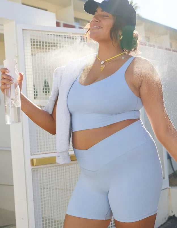 OFFLINE By Aerie Real Me Low Key Longline Sports Bra