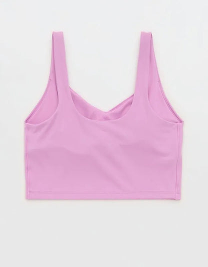 OFFLINE By Aerie Real Me Low Key Longline Sports Bra