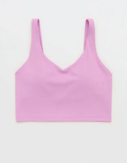 OFFLINE By Aerie Real Me Low Key Longline Sports Bra