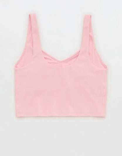 OFFLINE By Aerie Real Me Low Key Longline Sports Bra