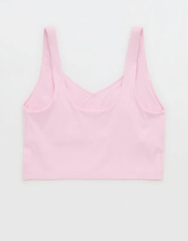 OFFLINE By Aerie Real Me Low Key Longline Sports Bra