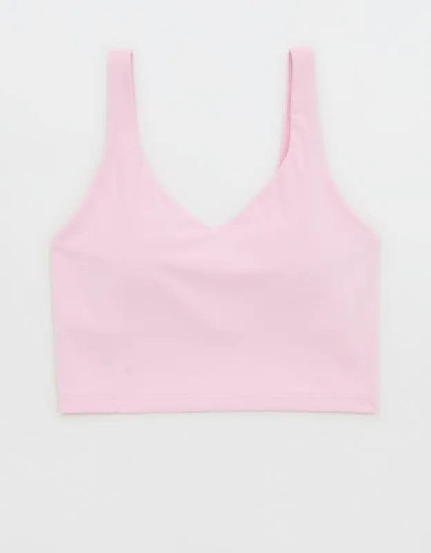 OFFLINE By Aerie Real Me Low Key Longline Sports Bra