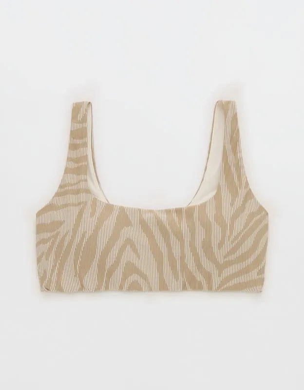 OFFLINE By Aerie Stripe Rib Classic Sports Bra