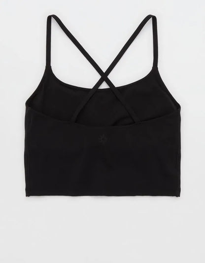 OFFLINE By Aerie Real Me XTRA Strappy Longline Sports Bra