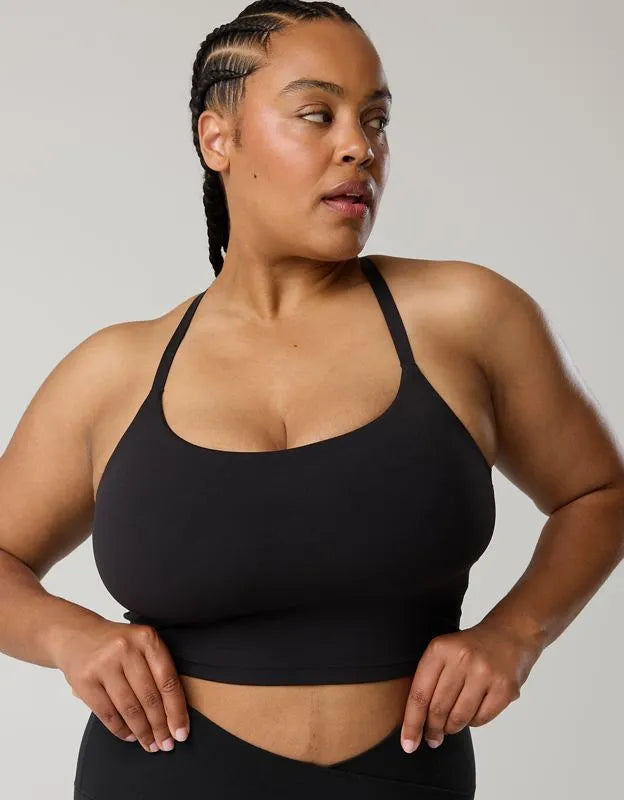 OFFLINE By Aerie Real Me XTRA Strappy Longline Sports Bra