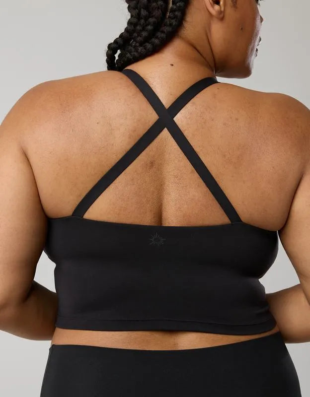 OFFLINE By Aerie Real Me XTRA Strappy Longline Sports Bra