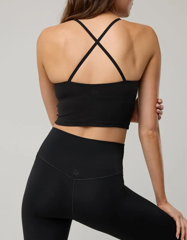 OFFLINE By Aerie Real Me XTRA Strappy Longline Sports Bra