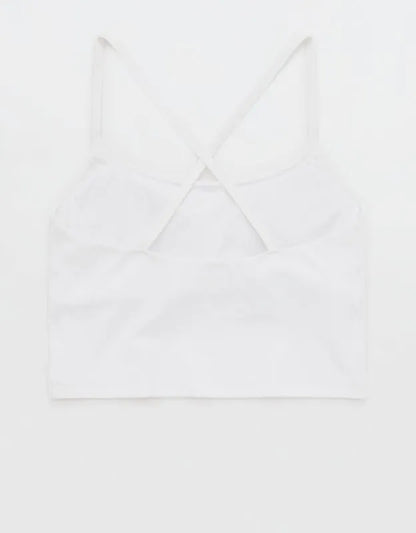 OFFLINE By Aerie Real Me XTRA Strappy Longline Sports Bra