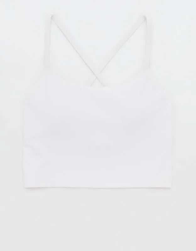 OFFLINE By Aerie Real Me XTRA Strappy Longline Sports Bra