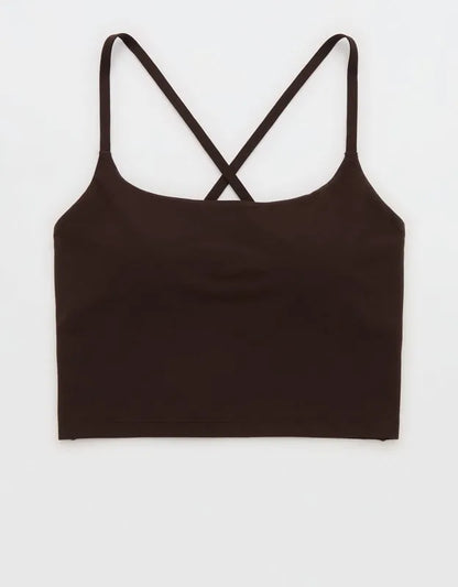 OFFLINE By Aerie Real Me XTRA Strappy Longline Sports Bra