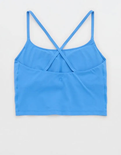 OFFLINE By Aerie Real Me XTRA Strappy Longline Sports Bra