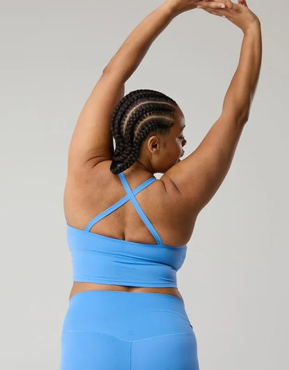 OFFLINE By Aerie Real Me XTRA Strappy Longline Sports Bra