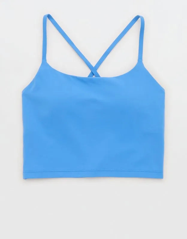 OFFLINE By Aerie Real Me XTRA Strappy Longline Sports Bra