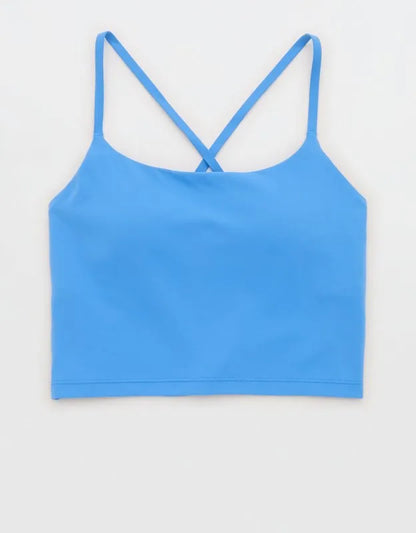 OFFLINE By Aerie Real Me XTRA Strappy Longline Sports Bra