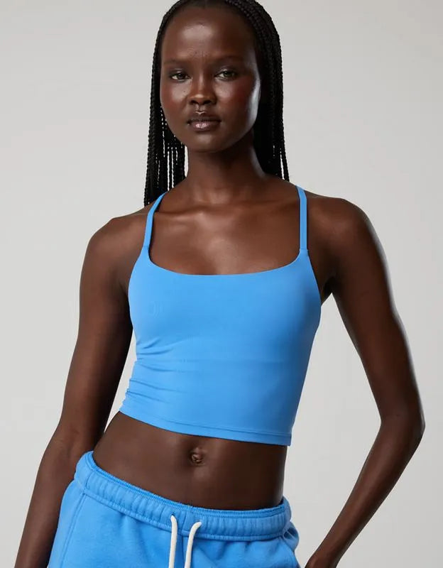 OFFLINE By Aerie Real Me XTRA Strappy Longline Sports Bra