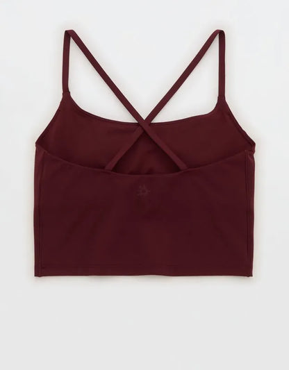 OFFLINE By Aerie Real Me XTRA Strappy Longline Sports Bra