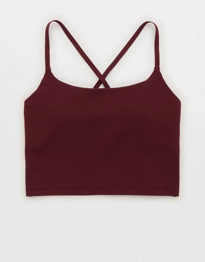 OFFLINE By Aerie Real Me XTRA Strappy Longline Sports Bra