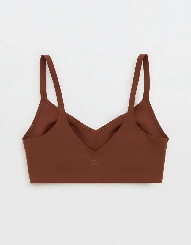 OFFLINE By Aerie Real Me XTRA On-The-Go Double V Sports Bra