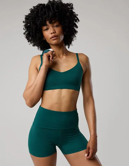OFFLINE By Aerie Real Me XTRA On-The-Go Double V Sports Bra