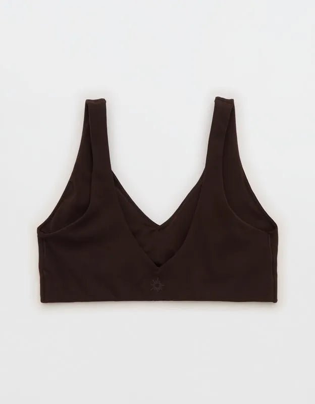 OFFLINE By Aerie Real Me XTRA Classic Double V Sports Bra
