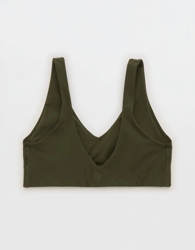 OFFLINE By Aerie Real Me XTRA Classic Double V Sports Bra