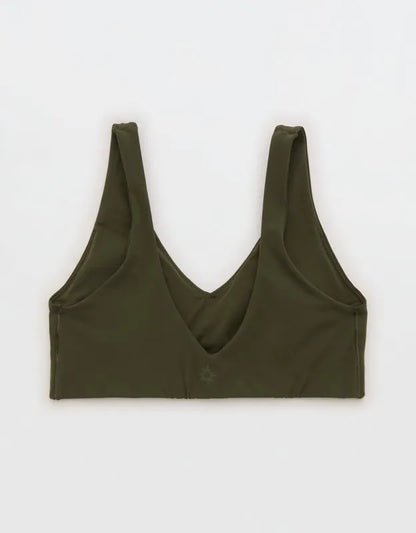 OFFLINE By Aerie Real Me XTRA Classic Double V Sports Bra