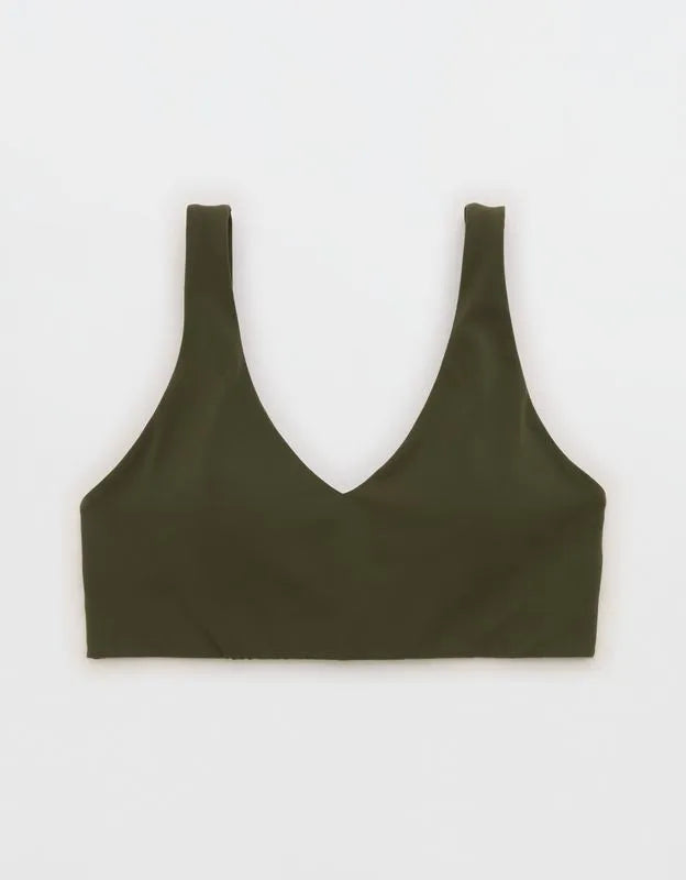 OFFLINE By Aerie Real Me XTRA Classic Double V Sports Bra