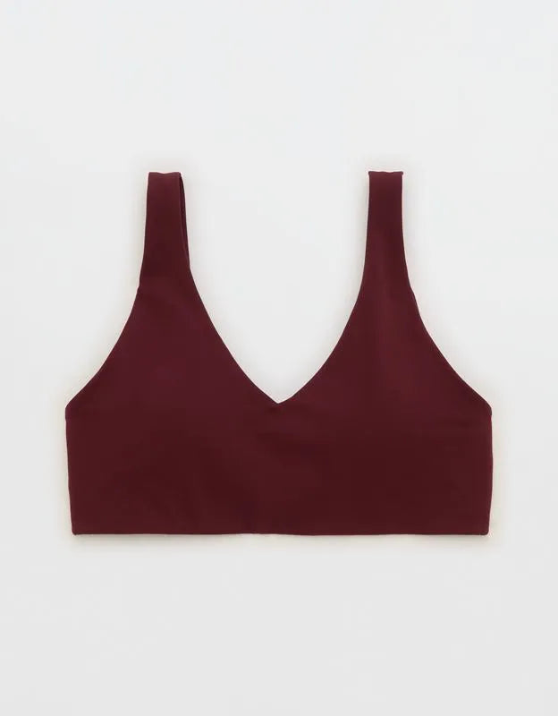 OFFLINE By Aerie Real Me XTRA Classic Double V Sports Bra