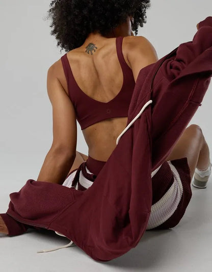 OFFLINE By Aerie Real Me XTRA Classic Double V Sports Bra
