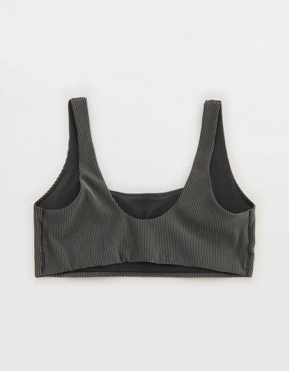 OFFLINE By Aerie Stripe Rib Classic Sports Bra