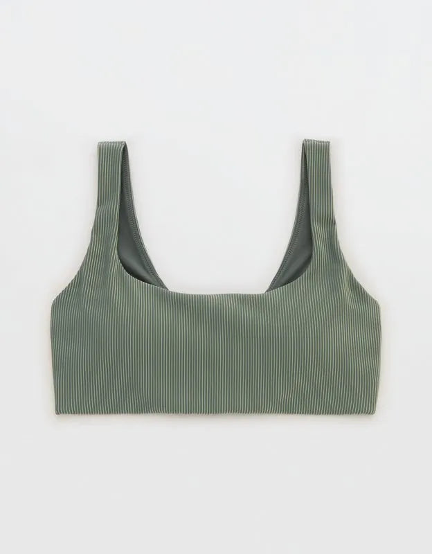 OFFLINE By Aerie Stripe Rib Classic Sports Bra