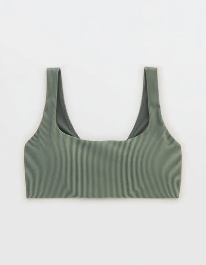 OFFLINE By Aerie Stripe Rib Classic Sports Bra