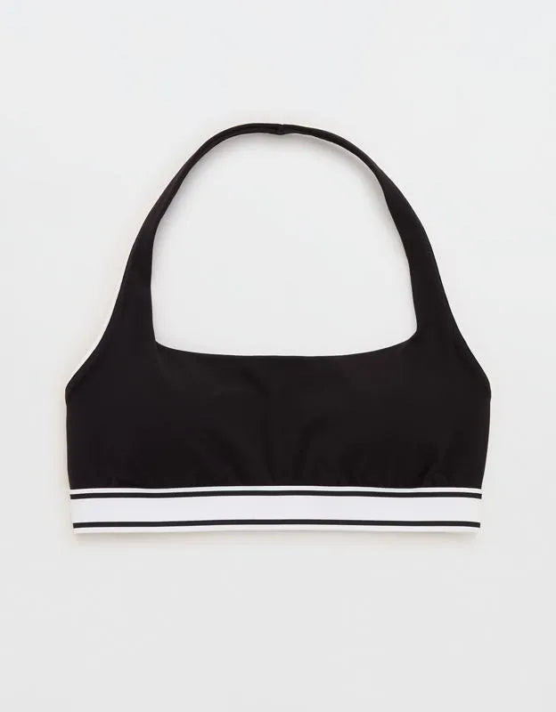 OFFLINE By Aerie Real Me Xtra Track Halter Sports Bra