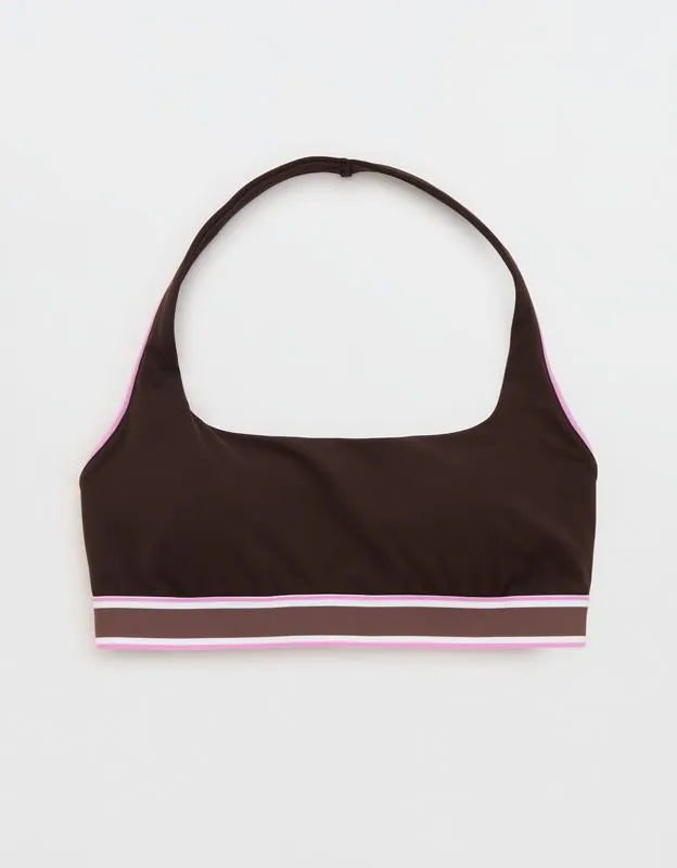 OFFLINE By Aerie Real Me Xtra Track Halter Sports Bra