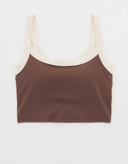OFFLINE By Aerie Real Me Low Key Ringer Longline Sports Bra