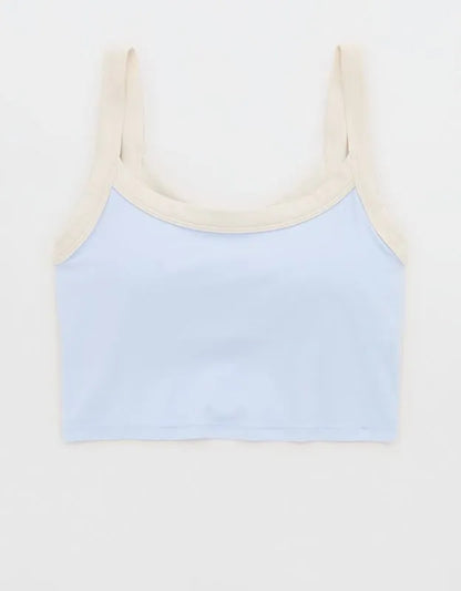 OFFLINE By Aerie Real Me Low Key Ringer Longline Sports Bra